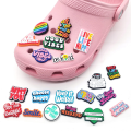 Miniatyrbillede 4 af 5: 50 stk. sko charms, Crocs charms Crocs tilbehør til piger og drenge