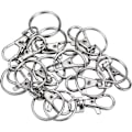 Pikkukuva 3 / 8: 20 Kiipeilykoukkua, Pieni Kiipeilykoukku Avaimenperällä, 20 mm Avaimenperät, Avainkoukku Avainkoruille, DIY-Töihin