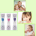 Miniatyrbilde 5 av 5: 3-pakks barnes tannbørste timer, 2 minutts smilende timeglass, timeglass