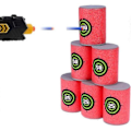 Miniatyrbillede 1 af 4: 12 bløde skum mål dåser til Nerf Gun spil