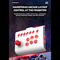 Pikkukuva 8 / 11: Konsolirokkari, langallinen/Bluetooth-yhteensopiva/2.4G-yhteys, peliohjain, arcade-taisteluohjain, Type-C-liitäntä