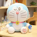 Miniatyrbild 2 av 5: Plushleksak med tecknad Doraemon Anime, Mjukt Fylld Djur, Kudde, Present till Barn och Kärlekspar, Födelsedag, Jul Blink 28cm