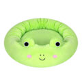 Pikkukuva 5 / 5: 40 cm söpö sammakkoananaskatti-koiran ja kissan lemmikkivuode, erittäin pehmeä Squishmallows-pehmolemmikkivuode Frog
