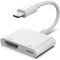 Miniatyrbild 1 av 5: Lightning till HDMI-adapter 1080P Digital AV-adapter Synkronisering
