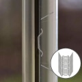Miniatyrbillede 3 af 5: 100 rustfrie stålklemmer til glas, W-type drivhusklemmer, til drivhuse null ingen