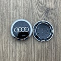 Pikkukuva 4 / 5: 4 kpl auton napahatut Audi 69MM napahattu alumiini+ABS keskiön pyörän kansi ABS auton lisävarusteet