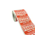 Etikett ömtåligt / fragile 7,5x5cm - 500-pack