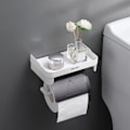 Pikkukuva 1 / 10: WC-paperitelineen säilytysteline Grey