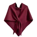 Damhalsduk Pashmina & Triangulär Sjal – Varm Lång Sjal för Fest & Vinterbruk Vinröd Maroon