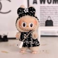 Miniatyrbild 1 av 5: Het Original 17cm Labubu Dockkläder Hjärtat Macaron Baby Hänge Kläder Emalj Ansikte Kläder Cartoon Ersättning Dekoration Presenter A Only clothes 17CM No Doll
