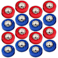 Miniatyrbillede 3 af 3: 24 stk. Mini Shuffleboard Bordplade Ruller Kugler Shuffleboard Curling Udskiftningstilbehør S2024123