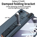 Miniatyrbilde 2 av 5: Z Fold 5 Etui, Slank Pc Etui Til Samsung Galaxy Z Fold 5 Med Magnetisk Hengselbeskyttelse, Skjermbeskytter Og Håndleddsstropp Green For Galaxy Z Fold 5
