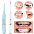Pikkukuva 1 / 2: Sähköinen Hammaspuhdistussarja Hammaskiven Poistaja Tahranpoistaja Hammaspuhdistussarja 5 Tilaa Latautuva Blue Toothbrush Head 4Pcs