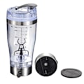Miniatyrbillede 6 af 11: 450ml/600ml USB Genopladelig Elektrisk Blender Kop Bærbar Proteinpulver Automatisk Shaker Flaske Lækagesikker Blender til Milkshakes Sukker Kaffe