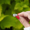 Miniatyrbillede 4 af 5: Just Breathe Ring til Kvinder, Justerbar Hjertering, Spiralviklet Helbredende Ringe i Rustfrit Stål, Inspirerende & Hjertevarm Gave Long keyboard protec