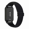 Justerbar urrem i elastisk nylon til Redmi Band 2 - Åndbart armbånd til smartur Black