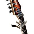 Miniatyrbilde 3 av 3: Capo ST White. Hurtigutløsende Trigger Action Gitar Capo for Elektrisk Gitar, Akustisk Gitar, Klassisk Gitar, Spansk Gitar, Ukulele, Banjo, etc.