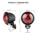 Miniatyrbillede 4 af 4: Motorcykel Baglygte LED Bagbremselampe Til Cruiser Cafe Racer
