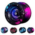 Yo-yo Tävling Aluminiumlegering Metall Yo-yo Spel Responsiv Yoyo Leksak Barn Present [GL] A A