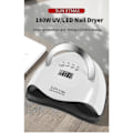 Miniatyrbillede 2 af 5: 180w X7 Max Dobbelt UV LED-lampe Neglelampe
