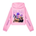 Flickor K-POP Demon Hunter Hoodie Rosa 140cm Pink 140cm