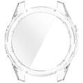 Pikkukuva 4 / 5: Garmin Fenix 8 47 mm:n kellolle tarkoitettu PC-kehyssuoja ja temperoitu lasinen näytönsuoja Transparent
