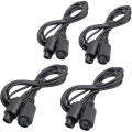 Miniatyrbild 1 av 5: 4-pack 6ft N64 Controller Extension Cable Kompatibel med Nintendo 64 N64