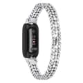 För Fitbit Inspire 3 Strassdekor Legering Armbandsrem Ersättningsarmband för Smartwatch