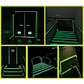 Miniatyrbild 3 av 4: 3 st Generiska Glow in The Dark Gröna Lysande Nödlinjer Reflekterande Säkerhet