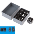 Pikkukuva 5 / 7: 7 kpl / laatikko Predict Miracle Dice Magic Toy Dice Black