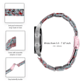 Miniatyrbillede 2 af 4: Udskiftningsrem til Garmin Vivoactive 4 - 22mm Vandafvisende Resin Urrem - Smaragdgrøn Red Style G Garmin Vivoactive 4