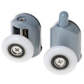 Miniatyrbillede 2 af 5: 8 stk. Brusedørsruller 25mm Rulleguide til Brusekabinet Glas