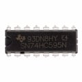 Miniatyrbillede 1 af 2: SN74HC595N 8-bit tæller skiftregistre 3-state output registre integrerede kredsløb DIP-16 (pakke med 25 stk.)