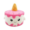 Miniatyrbillede 1 af 5: Kawaii Squishy Langsomt Stigende Enhjørning Kage Klem Legetøj Blødt Brød Dekompression Dekompression Legetøj Simulation Håndværk Dekoration 11*10 Cm