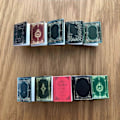 Pikkukuva 3 / 5: Miniatyyrikirja Hiuspinni Barretti, Käsintehty Vintage Pieni Kirja Hiuspinni Asuste, Tyhjä Sivu Kirjat Ranskalainen Barretti, Kirjallinen Lahja, 100% Uusi Red
