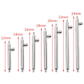 Miniatyrbillede 2 af 8: 10 stk./parti Ur Single Switch fjederstænger 12mm1.5mm Diameter
