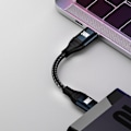 Miniatyrbilde 2 av 11: 240W Type-C-kabel USB C hurtigladerkabel 48V5A strøm hurtig PD ladekabel datasynkroniseringslinje 3m