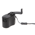 Miniatyrbillede 8 af 11: Nødoplader Manuel håndsvingoplader Strøm USB-oplader til sådanne nødsituationer eller udendørs håndsvingoplader Black