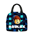 Miniatyrbillede 1 af 8: ROBLOX Frokostpose Bento Box Isoleret Picnicpose Børn Gave Skole D