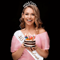 Miniatyrbillede 4 af 5: 40-års fødselsdagssash og tiara til kvinder 40-års fødselsdagsdekoration krystalkrone tiara og 40 & Fabulous fødselsdagssash 40-års fødselsdagskostumesæt