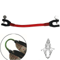 Miniatyrbild 5 av 5: Alg 2pcs Ski Tip Connector Control Wedge Ski Training Aid Snowboard Connector-färg gul