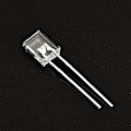 Miniatyrbillede 4 af 5: 2x5x7mm x LED-lyspære, 150 stk. Rektangulær lysdiode med klart lys til elektroniske komponentindikatorer, hvid