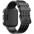 Miniatyrbilde 3 av 7: Watch Band Replacement Silicone Strap Wristband for Garmin Approach S20 Watch Bands with Tool Kits black
