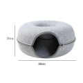 Pikkukuva 2 / 10: Kissanpesä kissatunneli donitsi Dark grey