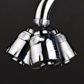 Miniatyrbild 2 av 4: 360° munstycke för kran med dusch - Adapter för kökskran silver