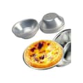 10 gjenbrukbare non-stick eggetertformer - For pasteis de nata og konditorkrem - Runde