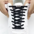 Miniatyrbilde 4 av 8: 3 par med strikkfrie elastiske skolisser Navy blue
