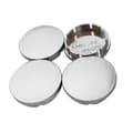 Navkapsel för bilhjul - Universal 56 mm navkapsel Silver