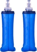 2 st Mjuka Flaskor 250ml, TPU Vikbara Vattenflaskor för Löpning, Hydreringsflaska för Utomhussport, Mjuk Hopfällbar Vattenflaska