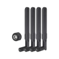 Miniatyrbilde 1 av 5: 4 stk Dual Band Wifi-antenne 2,4 GHz 5 GHz 5,8 GHz 8dBi Mimo Rp-sma hannantenne for Wifi-ruter trådløs